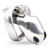 BDStyle Stainless Steel Mens Metal Chastity Cage HTV3 Medium Male Chastity